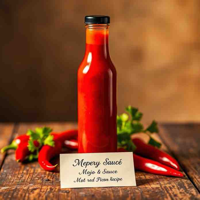 Hot Red Pepper Sauce - Mojo Picón Recipe